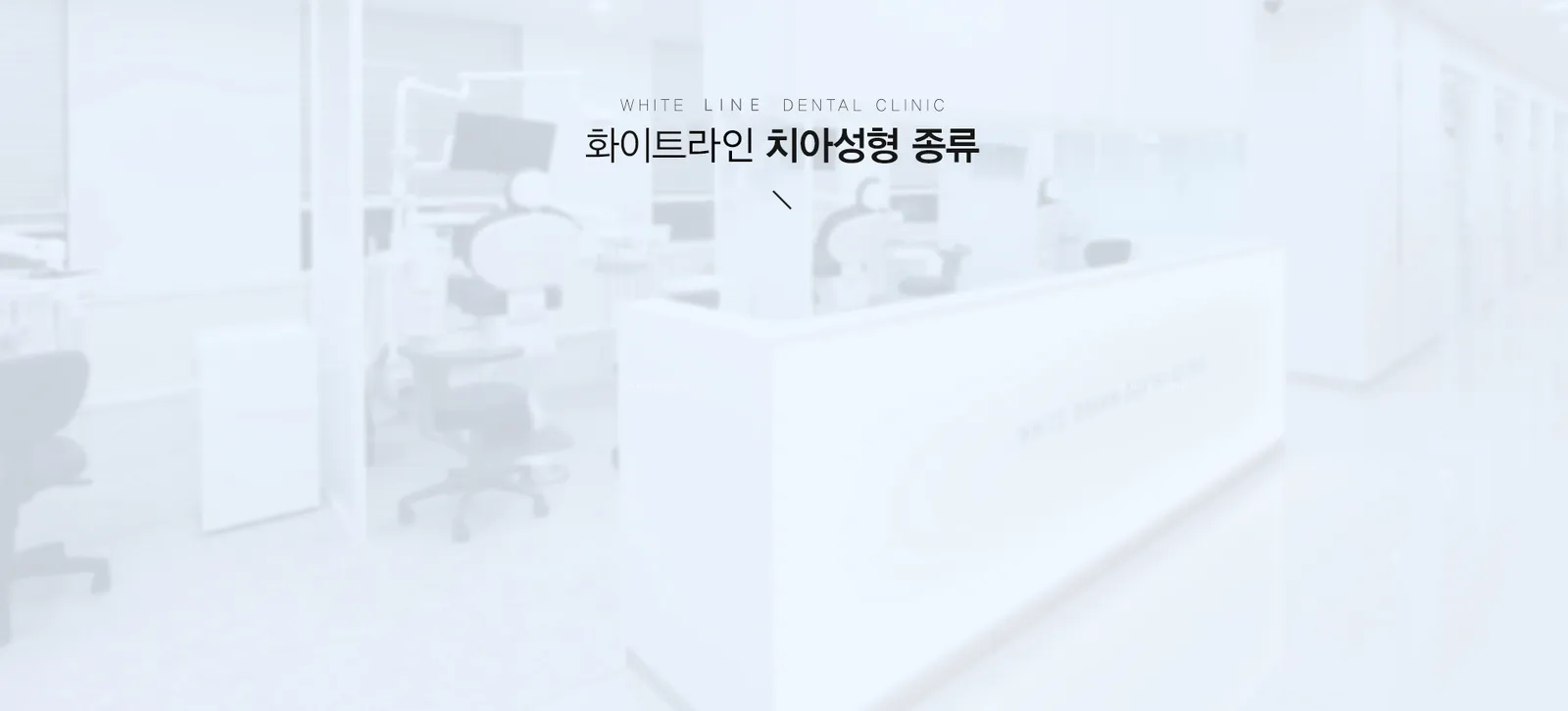 치아성형 배경